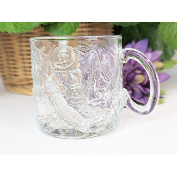 Vintage 1995 Riddler Batman Forever McDonald's Glass Collectible Batman DC Comic - Picture 2 of 6